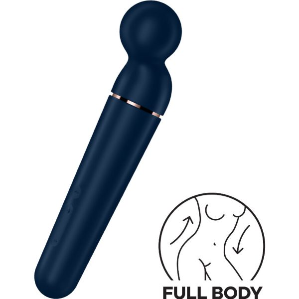 SATISFYER - MASSAGER VIBRATEUR PLANET WAND-ER BLEU - – Image 5