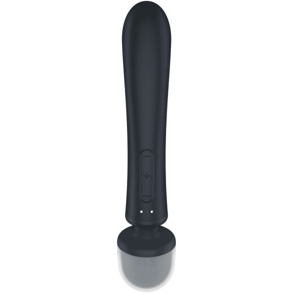 SATISFYER - MASSEUR VIBRATEUR LAPIN TRIPLE LOVER GRIS - – Image 5