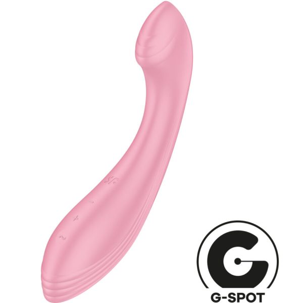 SATISFYER - STIMULATEUR VIBRATEUR G-FORCE G-SPOT ROSE - – Image 5