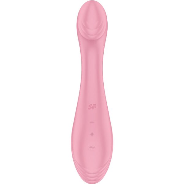 SATISFYER - STIMULATEUR VIBRATEUR G-FORCE G-SPOT ROSE - – Image 3