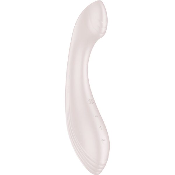SATISFYER - STIMULATEUR VIBRATEUR G-FORCE G-SPOT BEIGE -