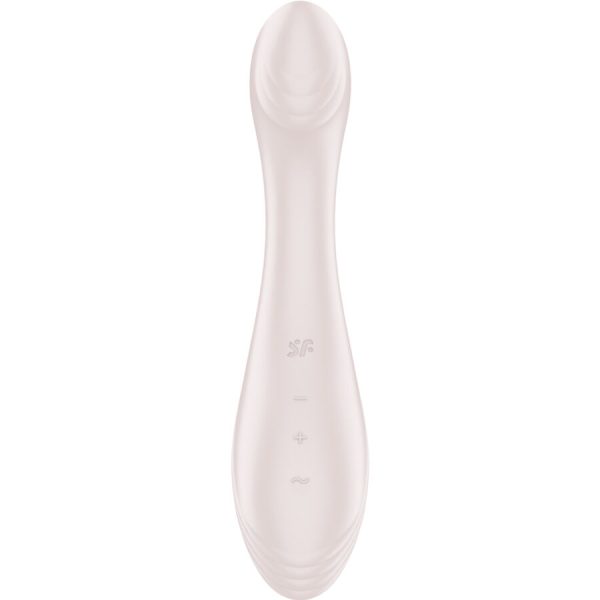 SATISFYER - STIMULATEUR VIBRATEUR G-FORCE G-SPOT BEIGE - – Image 3