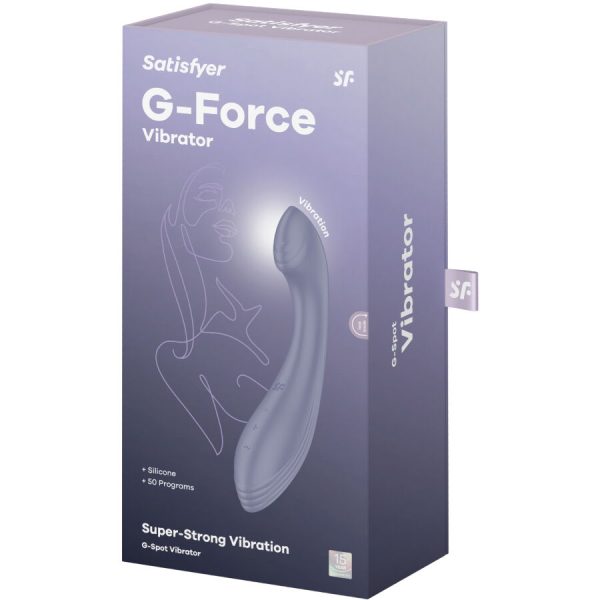 SATISFYER - STIMULATEUR VIBRATEUR G-FORCE G-SPOT VIOLET - – Image 6