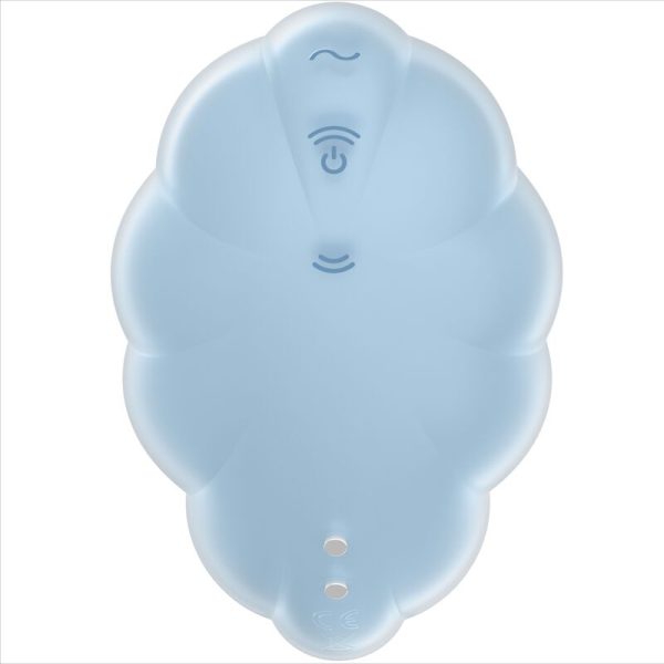 SATISFYER - VIBRATEUR CLOUND DANCER BLEU AIR PULSE - – Image 2