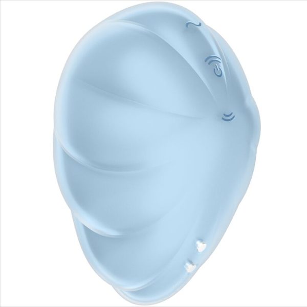 SATISFYER - VIBRATEUR CLOUND DANCER BLEU AIR PULSE - – Image 4
