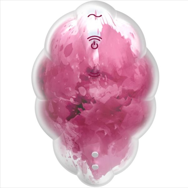 SATISFYER - CLOUND DANCER VIBRATEUR ROUGE AIR PULSE - – Image 2