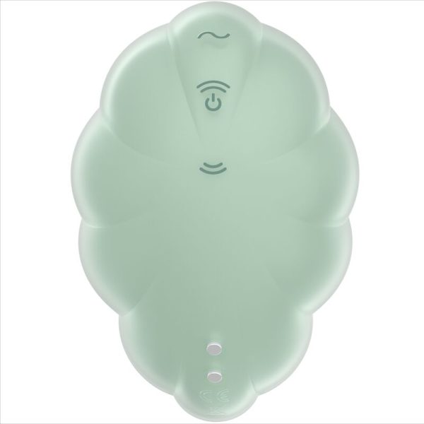 SATISFYER - VIBRATEUR CLOUND DANCER VERT AIR PULSE - – Image 2