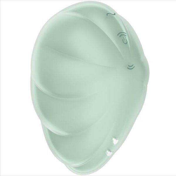 SATISFYER - VIBRATEUR CLOUND DANCER VERT AIR PULSE - – Image 3