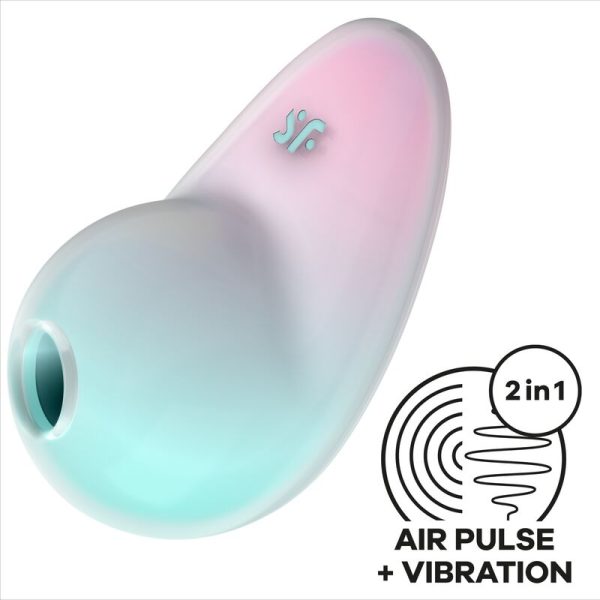 SATISFYER - STIMULATEUR PIXIE DUST BLEU AIR PLUSE - – Image 5