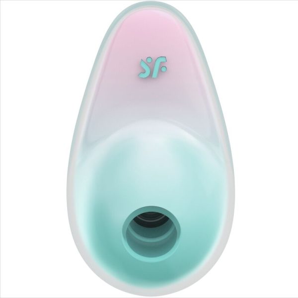 SATISFYER - STIMULATEUR PIXIE DUST BLEU AIR PLUSE -