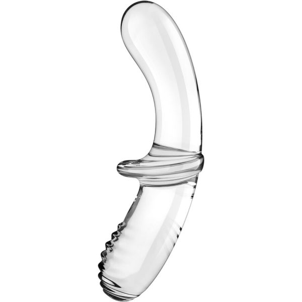 SATISFYER - GODE DOUBLE CRISTAL TRANSPARENT -