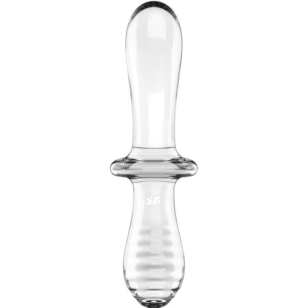 SATISFYER - GODE DOUBLE CRISTAL TRANSPARENT - – Image 3