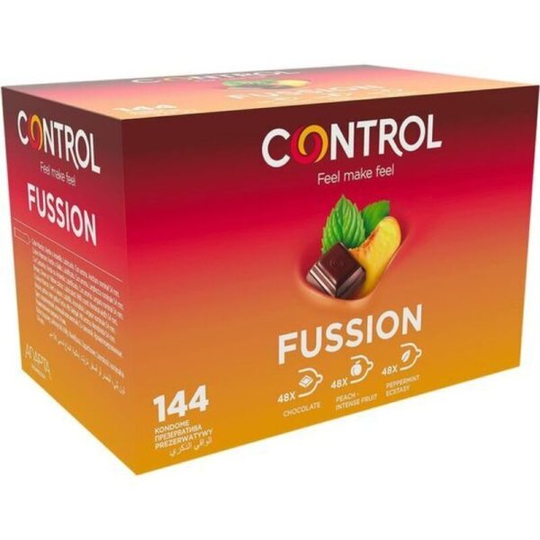 CONTROL - PRÉSERVATIFS ADAPTA FUSSION 144 UNITÉS -