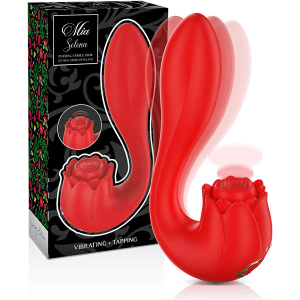 MIA - SELENA STIMULATEUR VIBRANT + TAPPING ROUGE - – Image 2