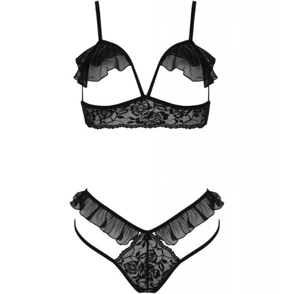 PASSION - ENSEMBLE DOLLY DEUX PIÈCES NOIR L/XL - – Image 3