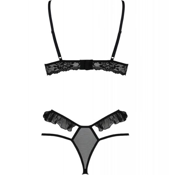 PASSION - ENSEMBLE DOLLY DEUX PIÈCES NOIR L/XL - – Image 4