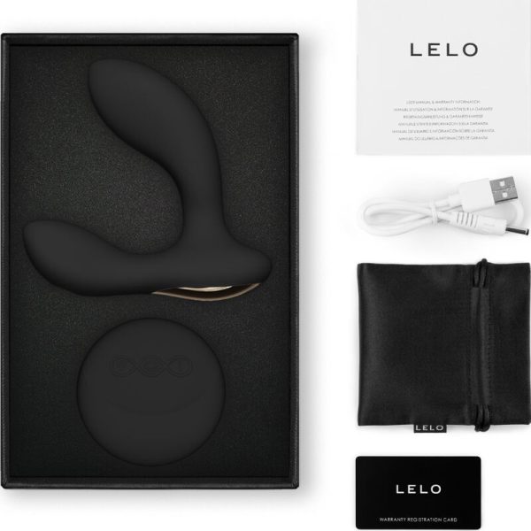 LELO - TÉLÉCOMMANDE DE MASSEUR DE PROSTATE HUGO 2 NOIR - – Image 2