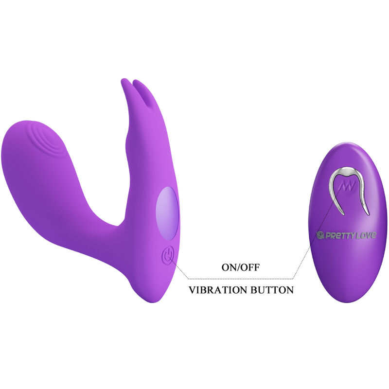 PRETTY LOVE - TÉLÉCOMMANDE À VIBRATION ET PULSATION IDABELLE VIOLET - – Image 6