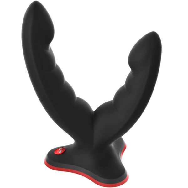 FUN FACTORY - DOUBLE GODE ET MASSEUR RYDE NOIR -