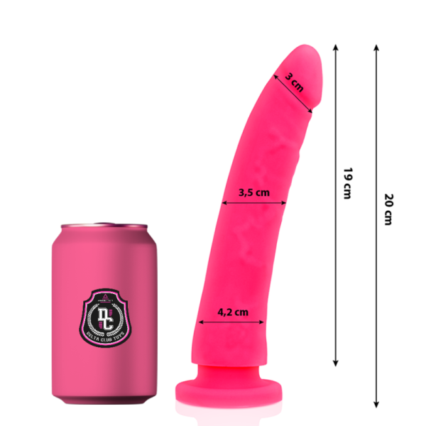DELTA CLUB - TOYS GODE MÉDICAL ROSE EN SILICONE 20 CM -O- 4 CM - – Image 2