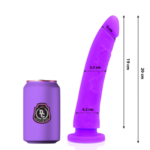 DELTA CLUB - TOYS GODE MÉDICAL LILAS SILICONE 20 CM -O- 4 CM - – Image 2