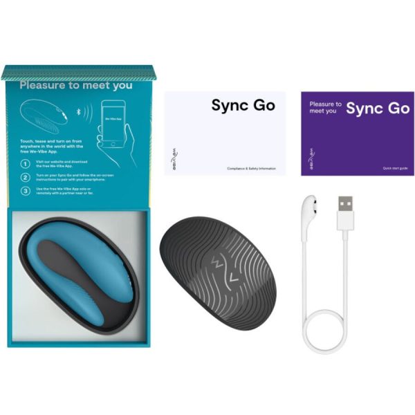 WE-VIBE - SYNC GO DOUBLE STIMULATEUR TURQUOISE - – Image 4