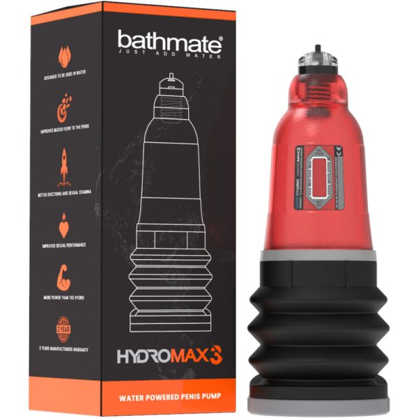 BATHMATE - HYDROMAX 3 ROUGE - – Image 2