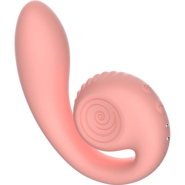 SNAIL VIBE - GIZI DUAL STIMULATEUR ROSE -