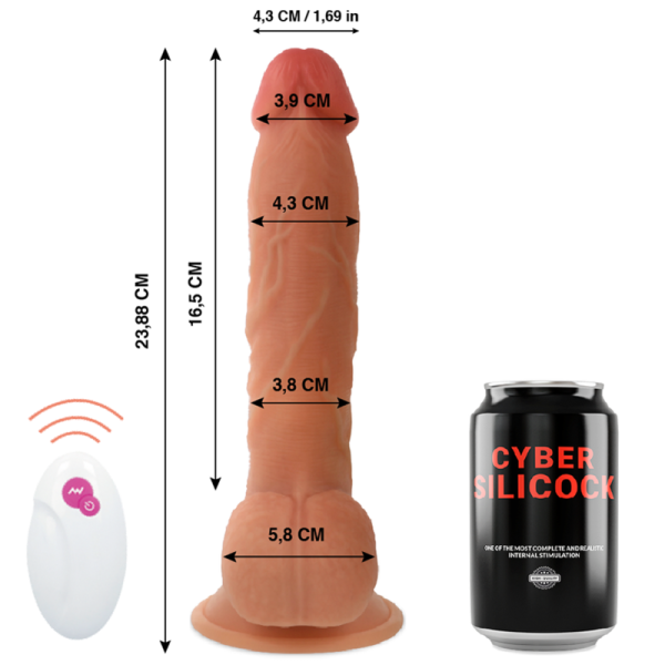CYBER SILICOCK - TÉLÉCOMMANDE RÉALISTE MASTER BEN 23.88 CM -O- 4.3 CM - – Image 2