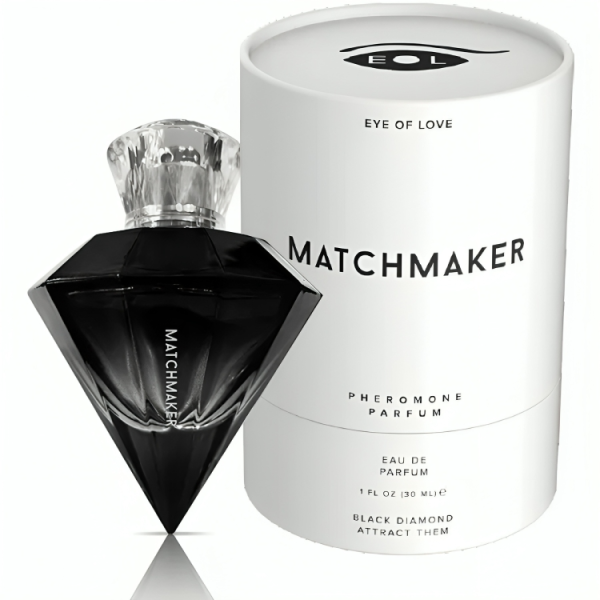 EYE OF LOVE - PHÉROMONES DE PARFUM MATCHMAKER BLACK DIAMOND POUR LES DEUX 30 ML -