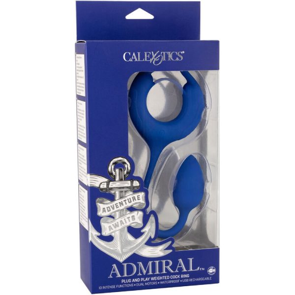 ADMIRAL - ANNEAU PÉNIEN LESTÉ BLEU - – Image 6
