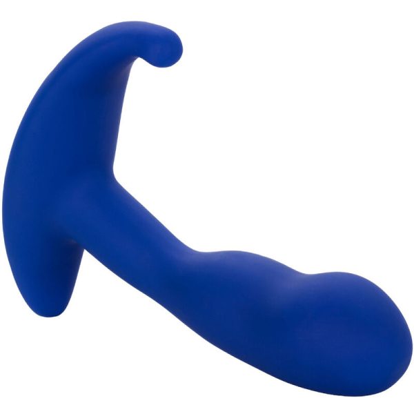 ADMIRAL - STIMULATEUR & VIBRATEUR ANAL COURBÉ BLEU - – Image 2