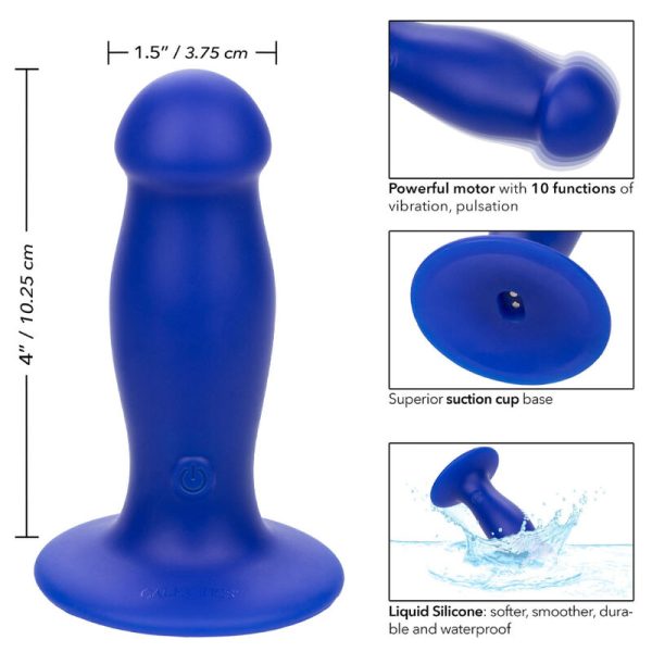 ADMIRAL - VIBRATEUR ANAL PLUG FIRST MATE BLEU - – Image 4
