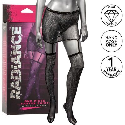 RADIANCE - JUPE JARRETIÈRES HAUTS DE CUISSES -