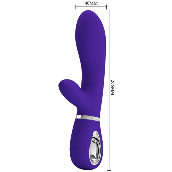 PRETTY LOVE - VIBRATEUR MULTIFONCTION G-SPOT THOMAS VIOLET - – Image 5