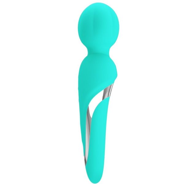 PRETTY LOVE - WALTER VIBRATEUR WAND AQUA VERT - – Image 2