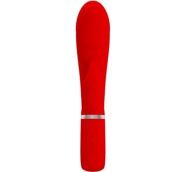 PRETTY LOVE - VIBRATEUR MULTIFONCTION G-SPOT PRESCOTT ROUGE - – Image 2