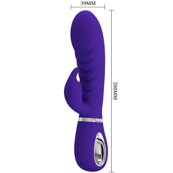 PRETTY LOVE - VIBRATEUR MULTIFONCTION G-SPOT PRESCOTT VIOLET - – Image 5