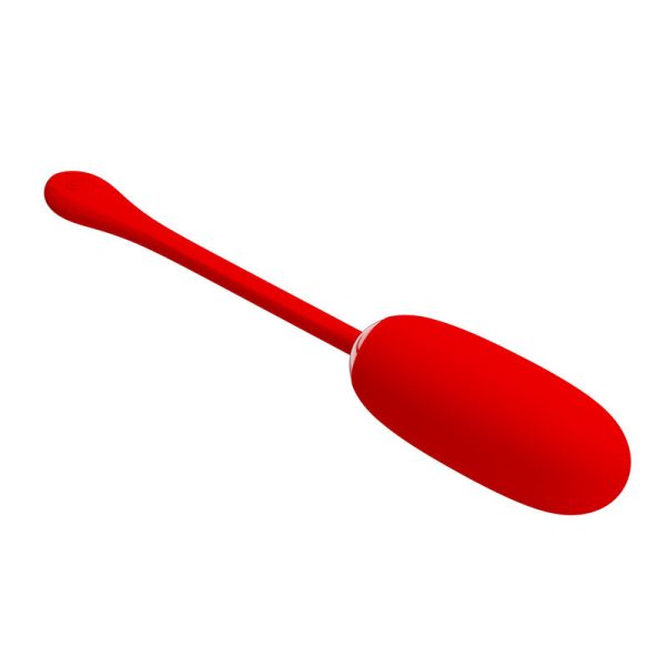 PRETTY LOVE - OEUF VIBRANT JULIUS IMPERMÉABLE-RECHARGEABLE ROUGE -