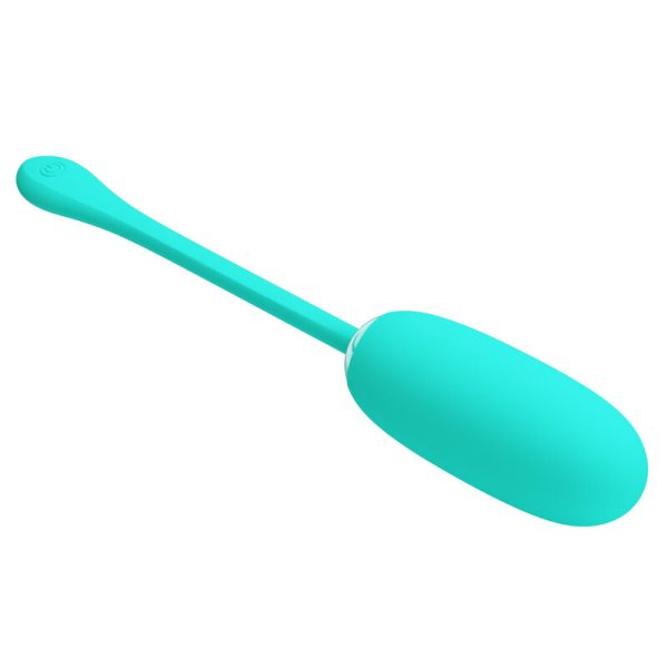 PRETTY LOVE - JULIUS OEUF VIBRANT IMPERMÉABLE-RECHARGEABLE AQUA VERT -