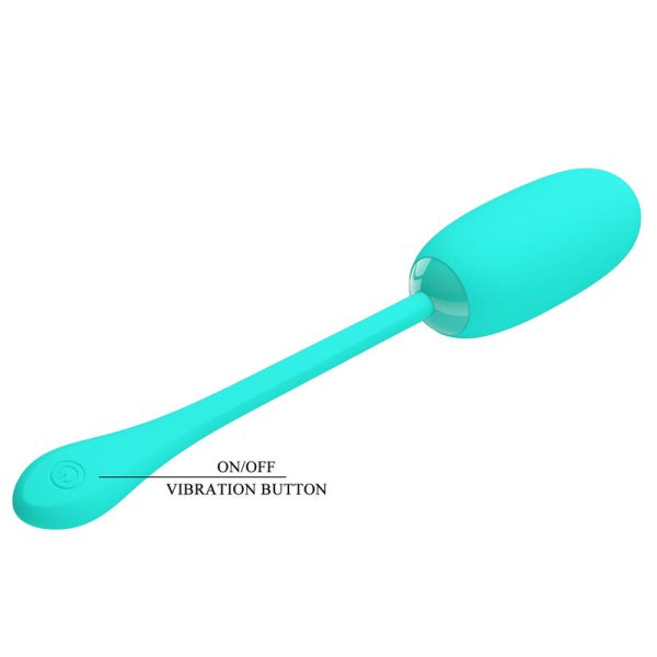 PRETTY LOVE - JULIUS OEUF VIBRANT IMPERMÉABLE-RECHARGEABLE AQUA VERT - – Image 7