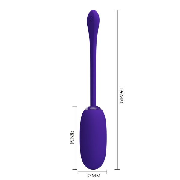 PRETTY LOVE - OEUF VIBRANT JULIUS IMPERMÉABLE-RECHARGEABLE VIOLET - – Image 6