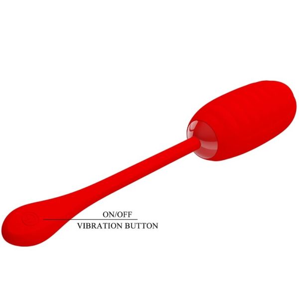 PRETTY LOVE - OEUF VIBRANT RECHARGEABLE KIRK ROUGE - – Image 7