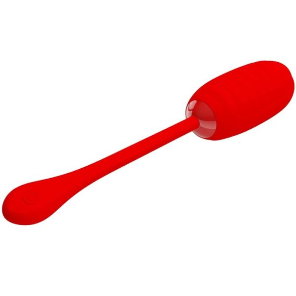 PRETTY LOVE - OEUF VIBRANT RECHARGEABLE KIRK ROUGE - – Image 3