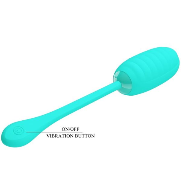 PRETTY LOVE - OEUF VIBRANT RECHARGEABLE KIRK AQUA VERT - – Image 7