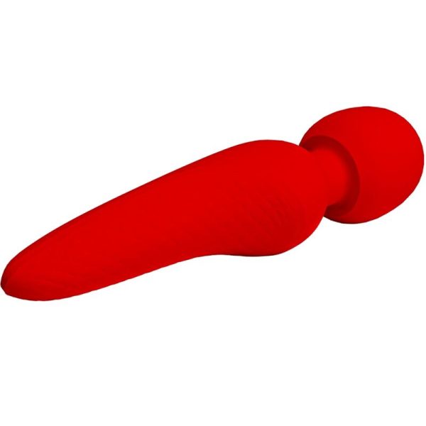 PRETTY LOVE - MASSEUR MEREDITH 12 MODES DE VIBRATION ROUGE - – Image 4