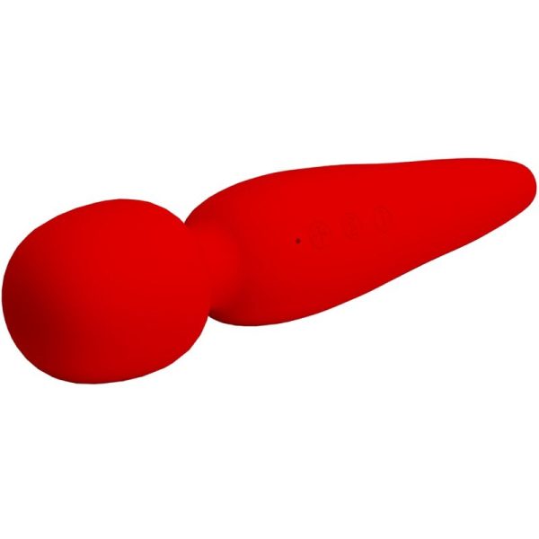 PRETTY LOVE - MASSEUR MEREDITH 12 MODES DE VIBRATION ROUGE - – Image 3