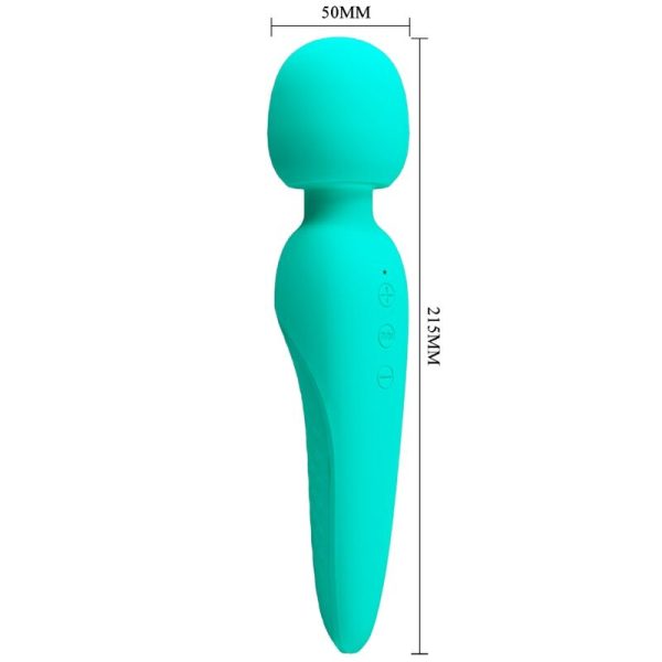 PRETTY LOVE - MASSEUR MEREDITH 12 MODES DE VIBRATION VERT AQUA - – Image 6