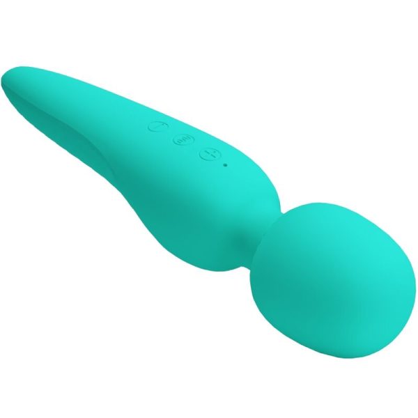 PRETTY LOVE - MASSEUR MEREDITH 12 MODES DE VIBRATION VERT AQUA - – Image 5