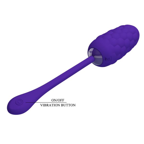 PRETTY LOVE - OEUF VIBRANT  TEXTURE MARINE RECHARGEABLE VIOLET - – Image 7
